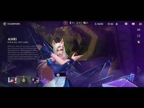 KDA ALL OUT SKIN - League of Legends Wild Rift.