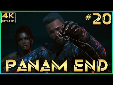4K CYBERPUNK 2077 - PANAM ENDING - All Along The Watchtower