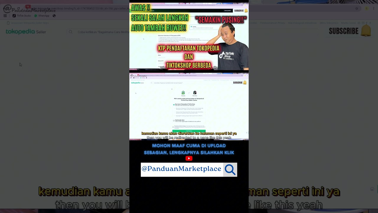 Cara Menggabungkan Tokopedia ke Tiktokshop #part3