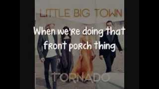 Little Big Town - Front Porch Thing [Lyrics On Screen]