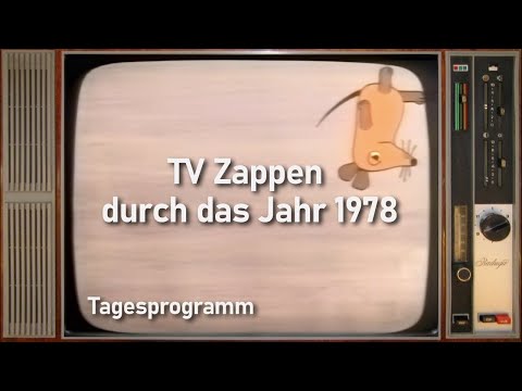 Zeitkapsel 1978:  Zappen durchs deutsche Fernsehen - Teil 1 Tagesprogramm
