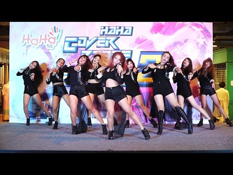 161009 Helena cover 9MUSES - GUN + FIRE + News @ HaHa Cover Dance 2016 Stage 2 (Final)