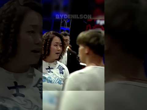 Ella pensó que podía vencer a un HOMBRE en MMA