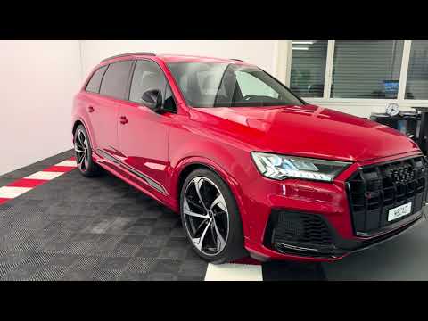 AUDI SQ7 TFSI quattro tiptronic, 7 Sitzer, Anhängerkupplung-video-32