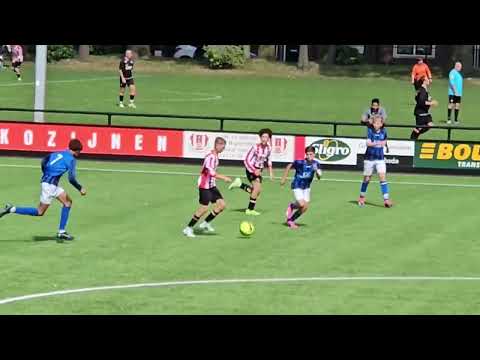 O15-1 1ste Hoofdklasse Zwaluwen Jeugd Beker (fase 1) wedstrijd. Rigtersbleek vs Tubanters