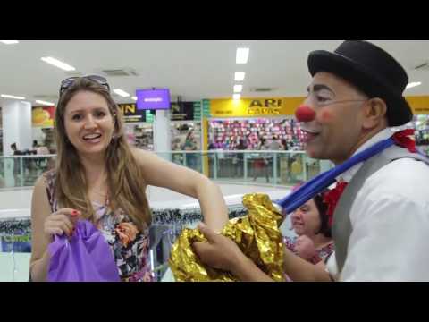 NATAL" PALHAçO ZABILIM PLIM PLIM ANIMA CLIENTES E ASSOCIADOS NO SHOPPING POPULAR CUIABÁ