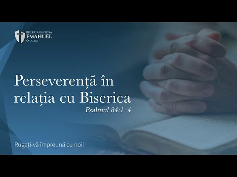 12.01.21 PM | "Perseverance in the relationship with the Church" - Psalm 84:1-4