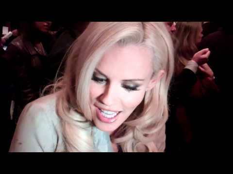 Jenny McCarthy interviewed at the World Series Of Boxing  - L.A. Matadors VS Astana Arlans