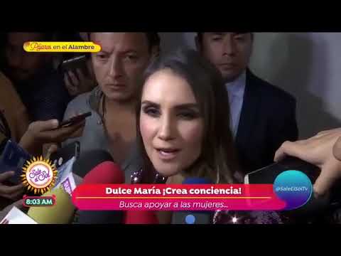 ⚠Dulce María y Alexander Acha Campaña contra aborto y Si a la Vida