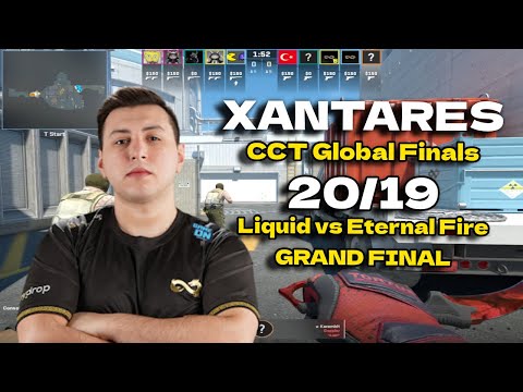 CS2 POV Eternal Fire XANTARES (20/19) vs Liquid (Nuke) @ CCT Global Finals 2024 Grand final