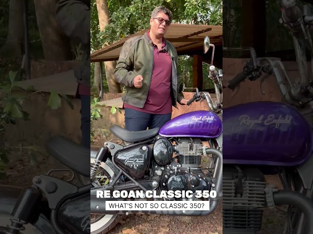 How the Royal Enfield Goan Classic 350 is different from Classic 350. #RoyalEnfield #GoanClassic350