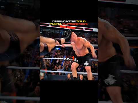 Drew McIntyre Top 10 painful claymore kicks~ wait for No1 🥶💀