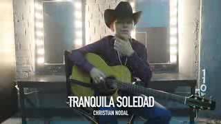 Tranquila soledad - Christian nodal 2016