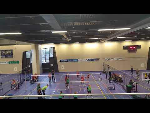 NOJK Meisjes D 1e set  Flash Veendam - Emmen '95