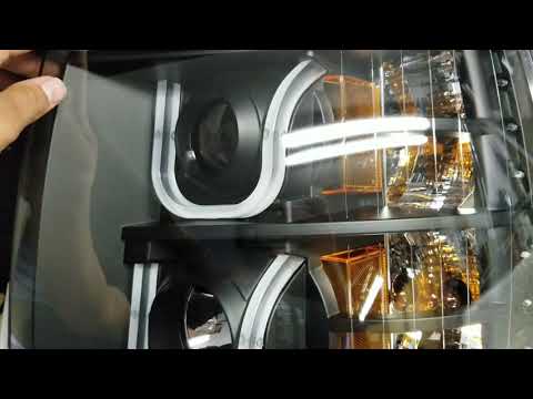 2011 chevy Silverado 1500 anzo USA headlights