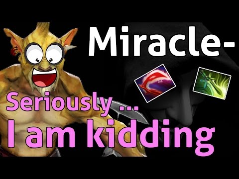 Miracle- Dota 2 : Bounty Hunter Vol.3 - [Mid-lane]  Seriously BH mid ? Are you fuckin kidding me.