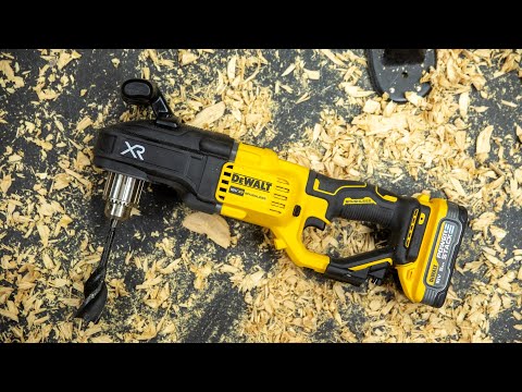 Дрель-шуруповерт аккумуляторная угловая DeWALT DCD444N-XJ