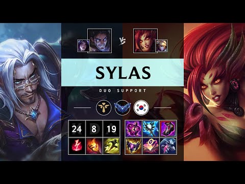 Sylas Support vs Zyra - KR Diamond Patch 25.05