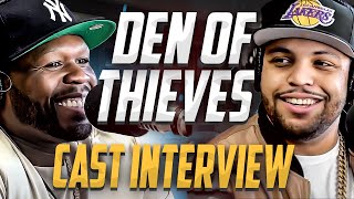 Curtis Jackson, O'Shea Jackson Jr. & Pablo Schreiber on Their New Movie 'Den of Thieves'