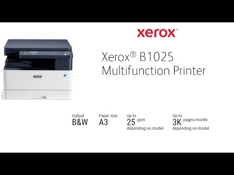 Xerox B1025 Multifunction Printer