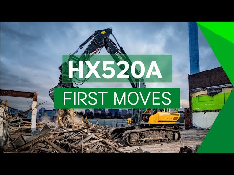 Meet Hyundai's HX520AL - 52-tonne Heavy Crawler Excavator