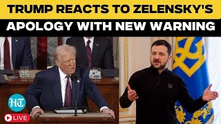 Trump LIVE: Huge Ukraine War Declaration In US Congress; Trump On Zelensky Apology Letter| Russia