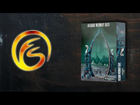 The Hobby Table - Building The Aeldari Webway Gate Warhammer 40k Firestorm Games