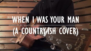 When I Was Your Man by Bruno Mars (A Country-ish Cover) | Keith Pereira