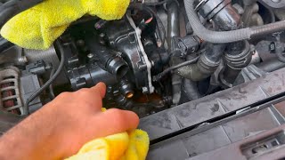How To Replace The Water Pump on an EA888 Seat Leon Cupra - Golf R - Audi S3