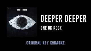 Download lagu Deeper Deeper - ONE OK ROCK | カラオケ | Jinsei × Boku = | Karaoke Instrumental with Lyrics mp3