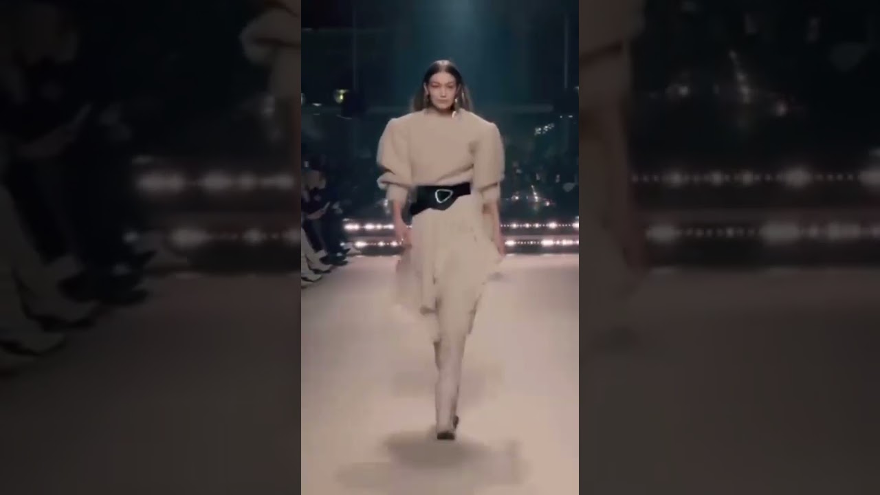 #gigihadid best walk for Isabel Marant🤎#runway #fashion #shortsviral #feed #foryou #ytviral #edit