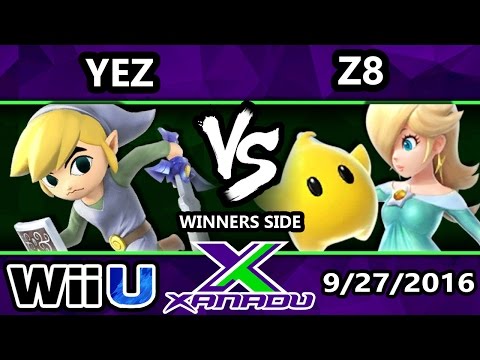 S@X 169 - Yez (Toon Link) Vs. Z8 (Rosalina) SSB4 Tournament - Smash Wii U - Smash 4