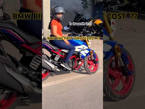 Thumbnail for Reality Check! 🤔 First Service Cost of the BMW G 310 R – Worth the Price or Overhyped? #bmwbike by BMW G 310 R