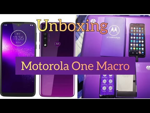 Unboxing Motorola one macro|| camera & video sample and specification
