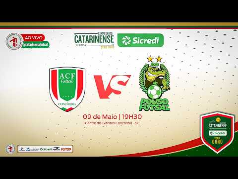 JOGO COMPLETO: CONCÓRDIA x POUSO REDONDO | CATARINENSE SÉRIE OURO 2026 | 5ª RODADA