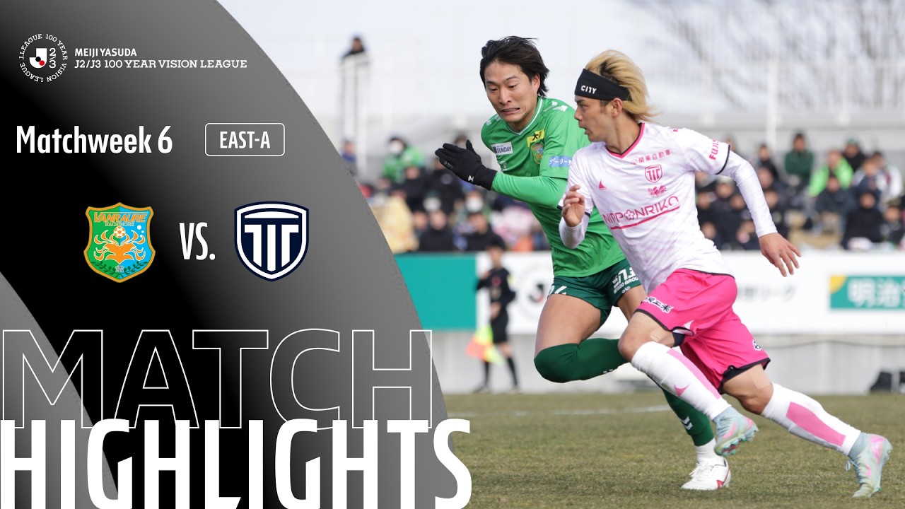 Vanraure Hachinohe vs Tochigi City Highlights