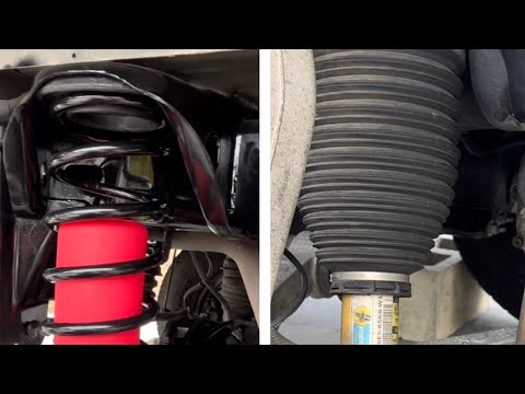 FIX YOUR DODGE RAM AIR SUSPENSION PROBLEMS FOR GOOD! Monroe Air to Coil Kit DIY Tutorial $655