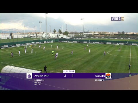 Testspiel Austria Wien - Vasas FC 3:1 - Tore & Highlights