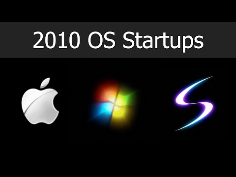 2010 OS Startup Screens!