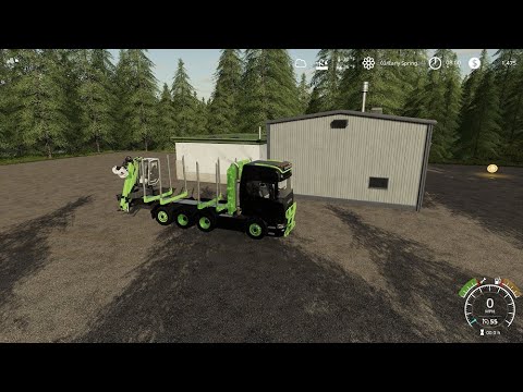FS19 NEW Upgrade! Start from Scratch Timelapse | #3 Clearing Log Yard | Farming Simulator 19