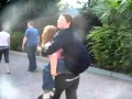 Courtney And Cody Piggyback