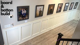 Amazing Change! Boring Wall Becomes A Beautiful Board And Batten Wall