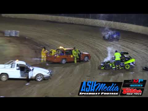 Modlites: Robert Hardy Rollover - Kingaroy Speedway