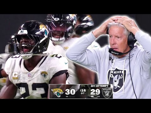 HEARTBREAKING OVERTIME ENDING | Jaguars vs Raiders
