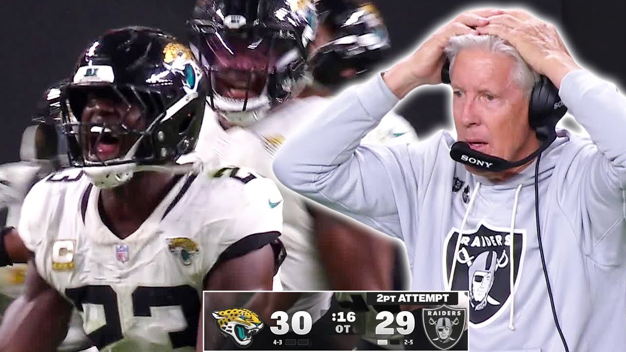 HEARTBREAKING OVERTIME ENDING | Jaguars vs Raiders
