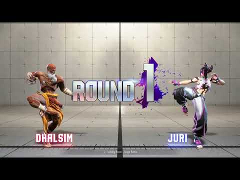 SF6 Mister Crimson (Dhalsim) VS (Juri) Kilzyou