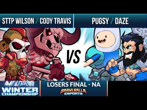 Cody Travis & STTP Wilson vs Pugsyxd & Daze - Losers Final - Winter Championship NA 2v2
