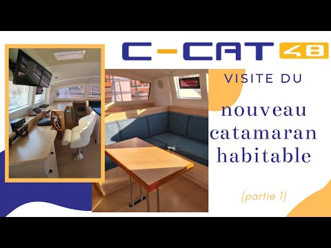 Nouveau Catamaran 2021 | Design Intérieur du C-CAT 48 | New Catamaran Sailing 2021