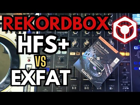 FASTEST DJ Drive Format? HFS+ vs ExFAT Tested on SanDisk x Rekordbox  USB - RESULTS ARE WILD!🔥