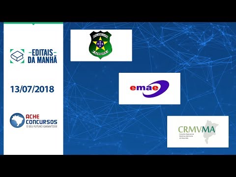 Concursos: EMAE-SP, Polícia Civil-SE e CRMV-MA lançam editais em 2018